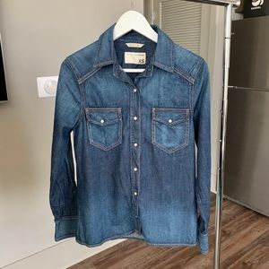 ❌SOLD ❌ Rag & Bone Kensington Denim Western Shirt